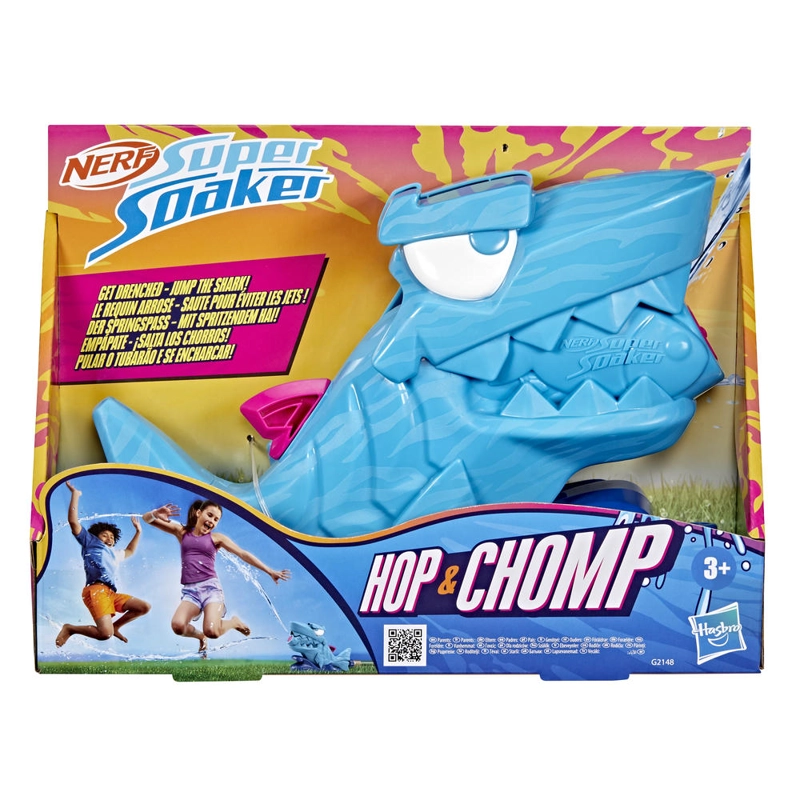 LANZADOR DE AGUA SUPER SOAKER HOP & CHOMP - 2
