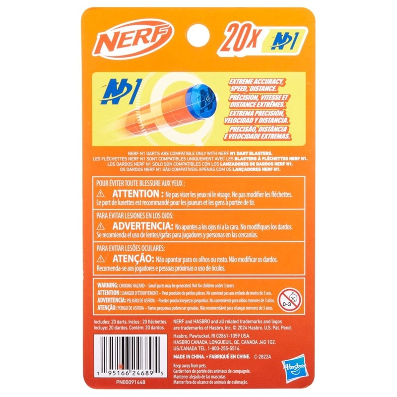 REPUESTO DARDOS NERF N SERIES 20 UNIDADES - 4