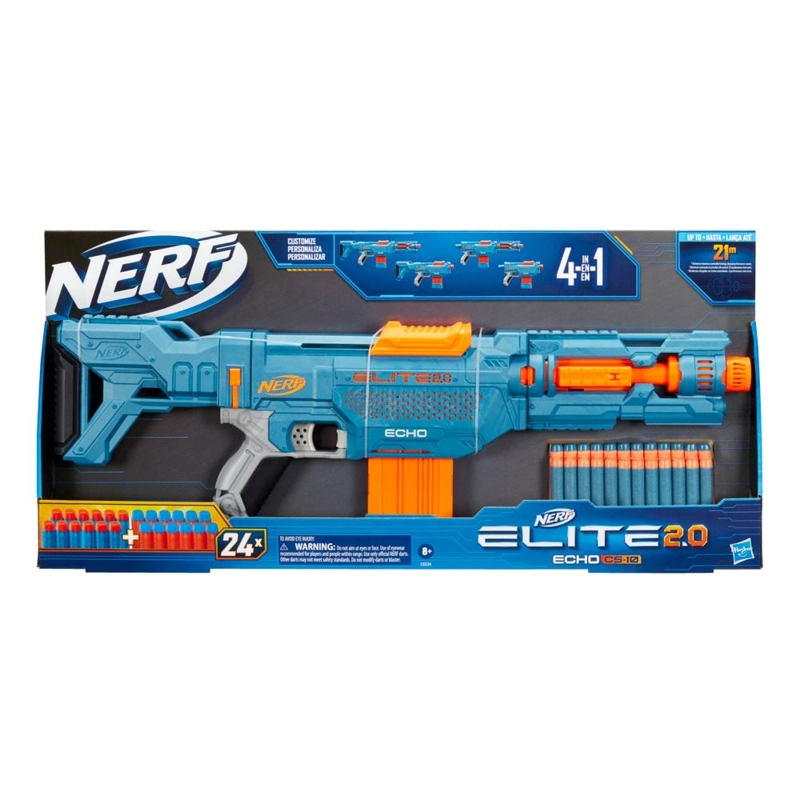 LANZADOR DE DARDOS NERF ELITE 2.0 ECHO CS-10 - 2