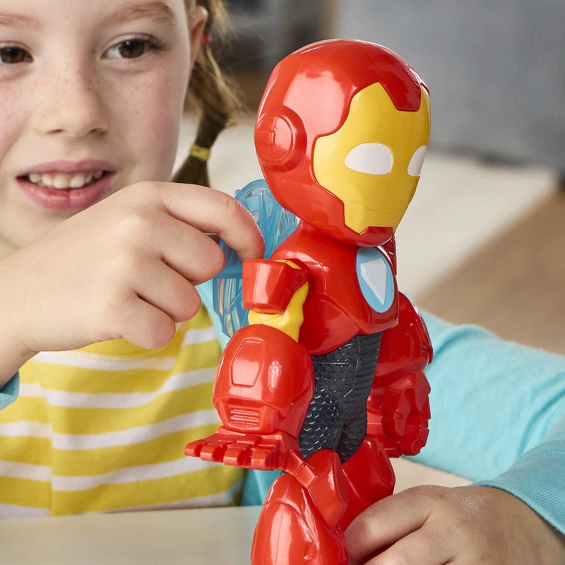 FIGURA DE ACCION IRON FRIENDS IRON MAN GIGANTE - 9