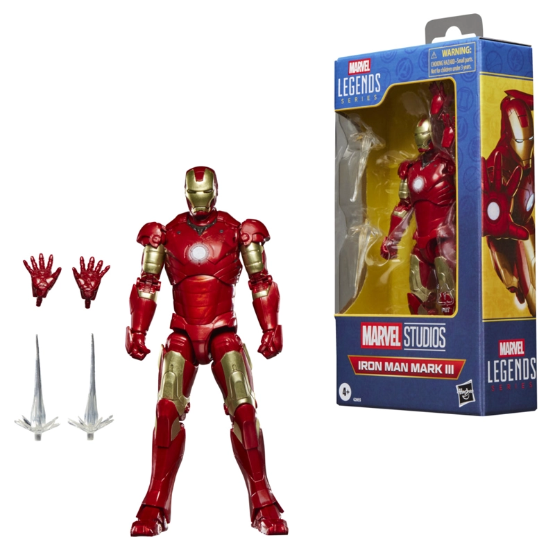 FIGURA DE ACCION MARVEL LEGENDS SERIES IRON MAN MARK III - 3