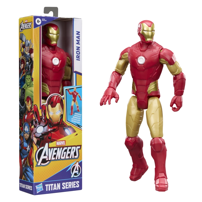 FIGURA DE ACCION MARVEL TITAN HERO SERIES IRON MAN - 3