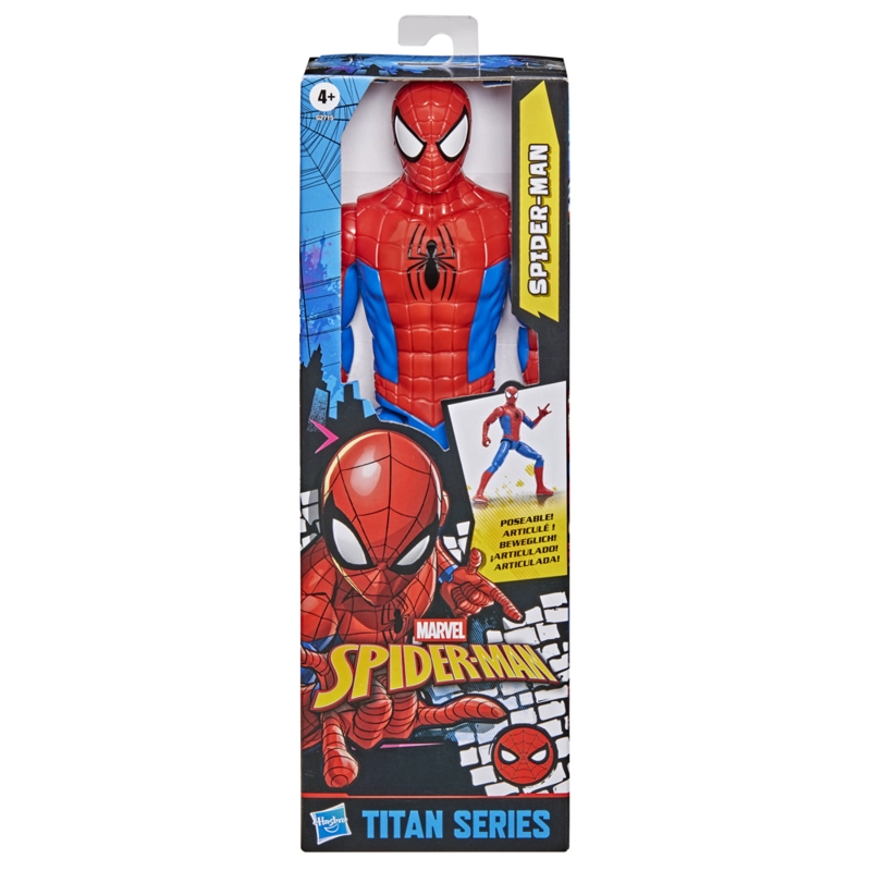 FIGURA DE ACCION SPIDERMAN TITAN SERIES HOMBRE ARAÑA - 2