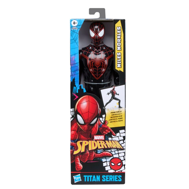 FIGURA DE ACCION SPIDERMAN TITAN SERIES TITAN MILES MORALES - 1