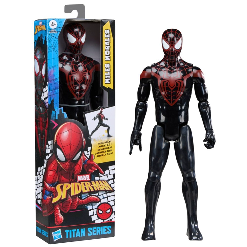 FIGURA DE ACCION SPIDERMAN TITAN SERIES TITAN MILES MORALES - 2