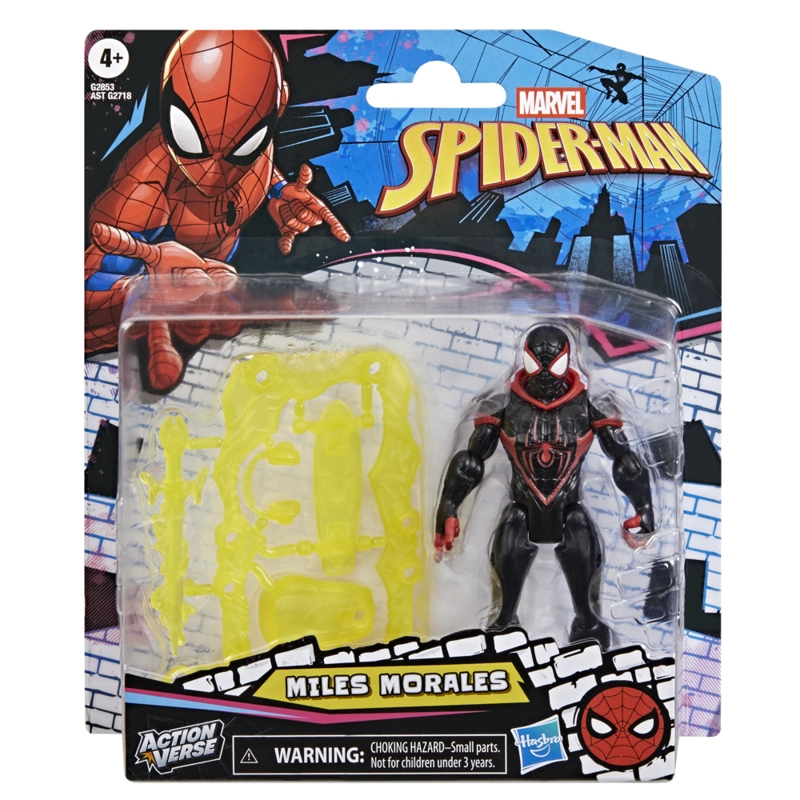 FIGURA DE ACCION SPIDERMAN ACTIONVERSE MILES MORALES - 2