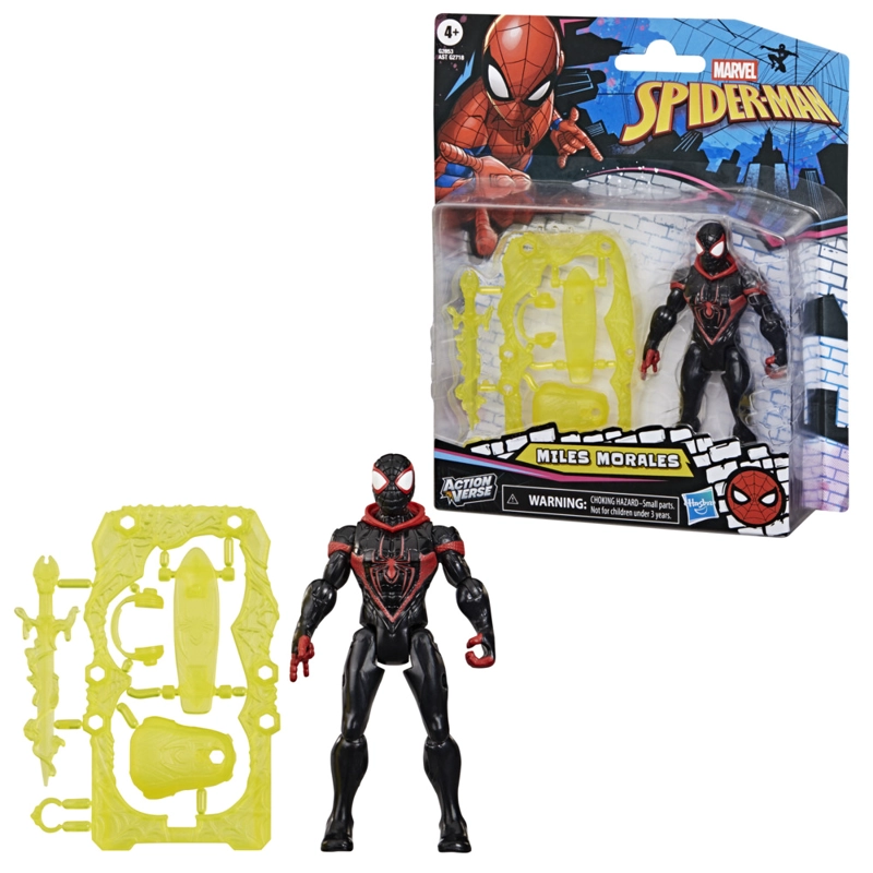 FIGURA DE ACCION SPIDERMAN ACTIONVERSE MILES MORALES - 3