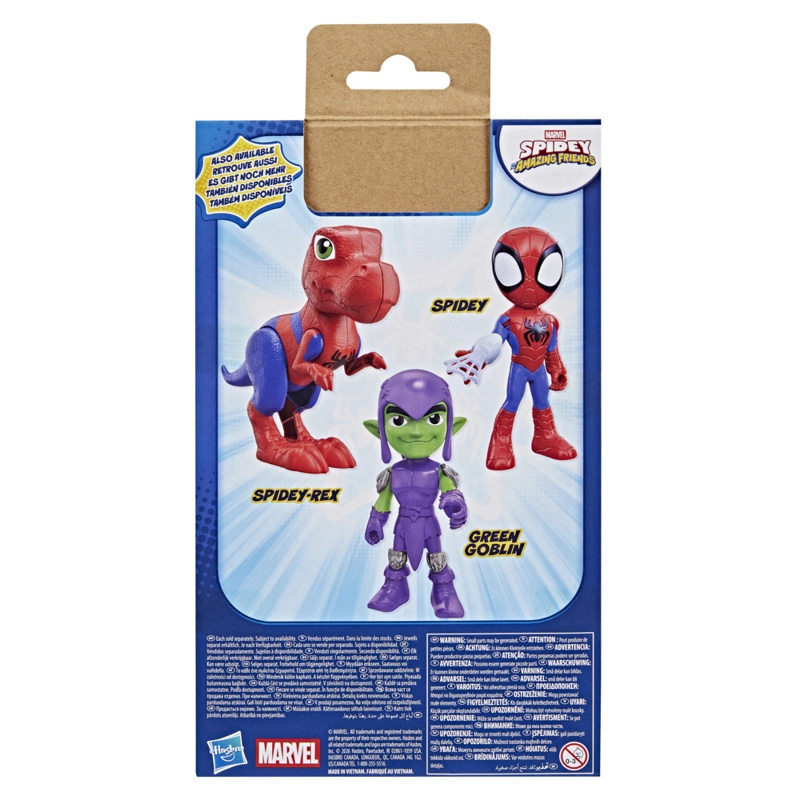 FIGURA DE ACCION SPIDEY AND HIS AMAZING FRIENDS SPIDEY REX - 4