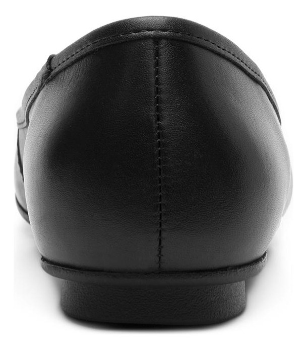 BALLERINAS MUJER FLEXI CUERO NEGRO DAFNE 21202 - 5