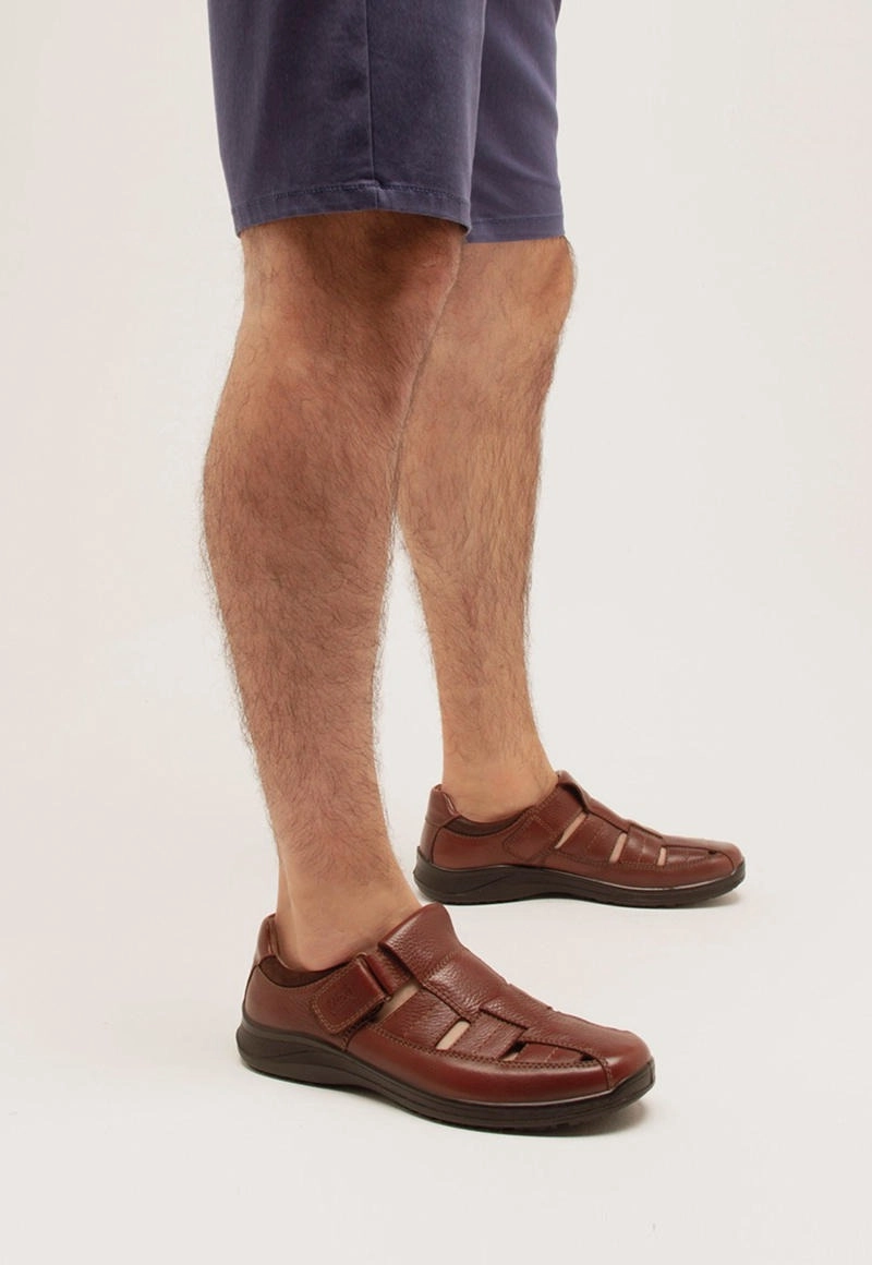 SANDALIA HOMBRE SANTIAGO 50807TAN - 3