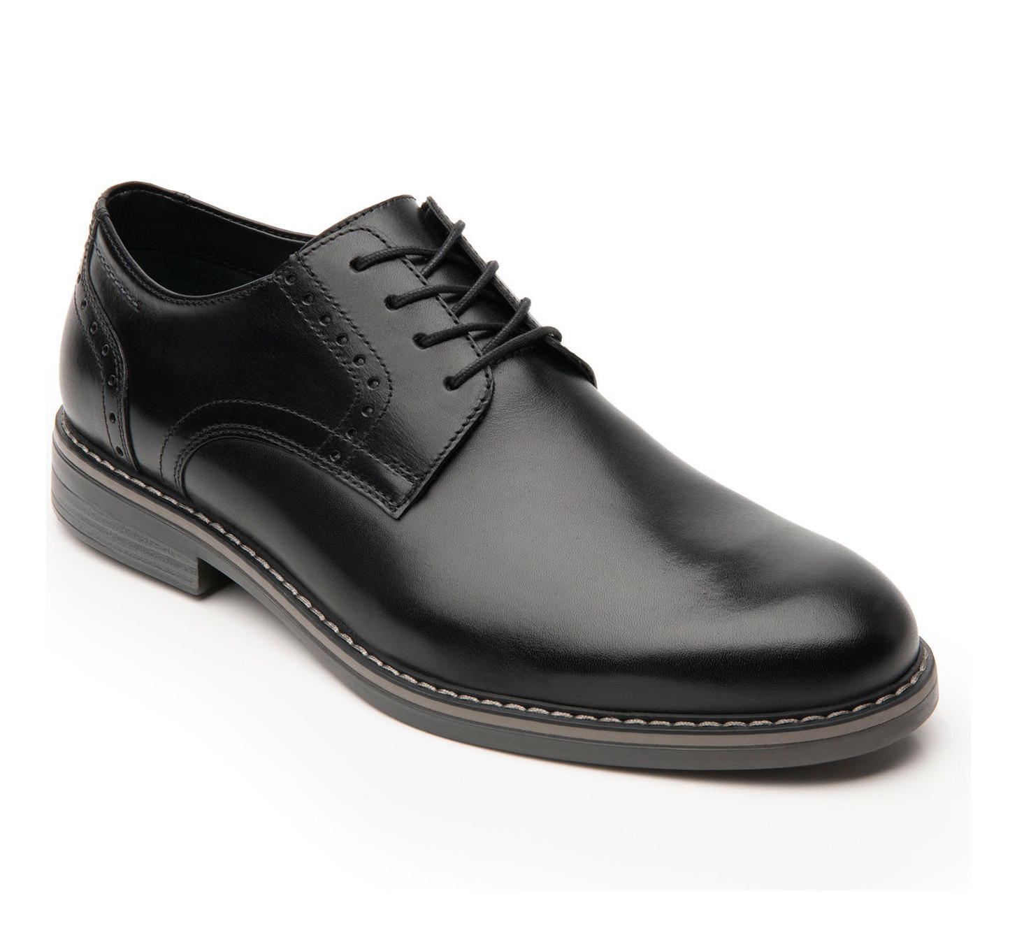 ZAPATO FLEXI HOMBRE CUERO DINAMO NEGRO - 2