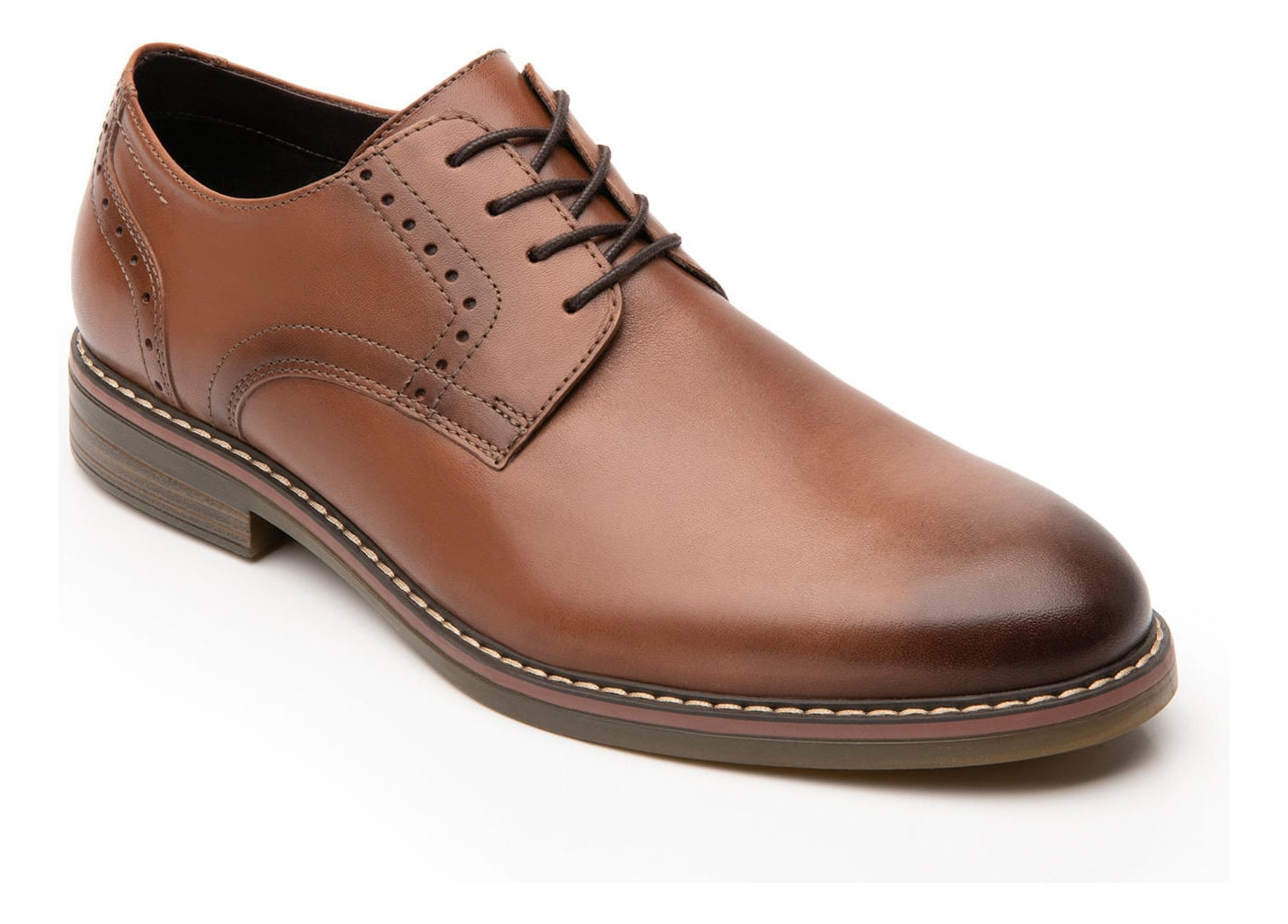 ZAPATO FLEXI HOMBRE CUERO DINAMO CAFE - 2