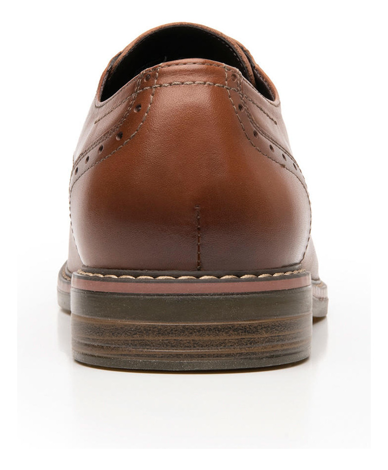ZAPATO FLEXI HOMBRE CUERO DINAMO CAFE - 5