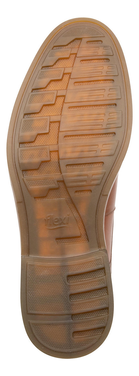 ZAPATO FLEXI HOMBRE CUERO DINAMO CAFE - 6