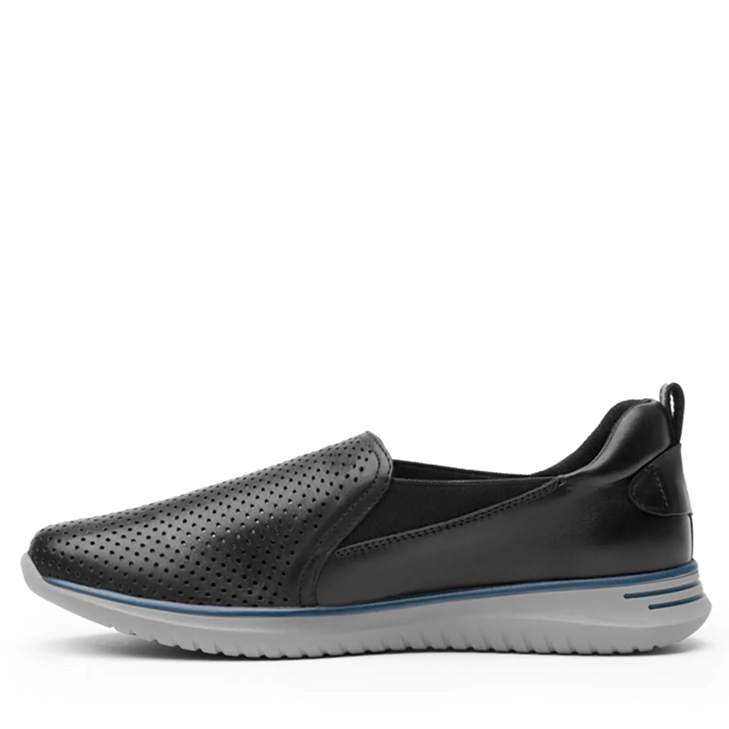 ZAPATILLAS MUJER FLEXI URBANAS NEGRO CUERO BETH - 3