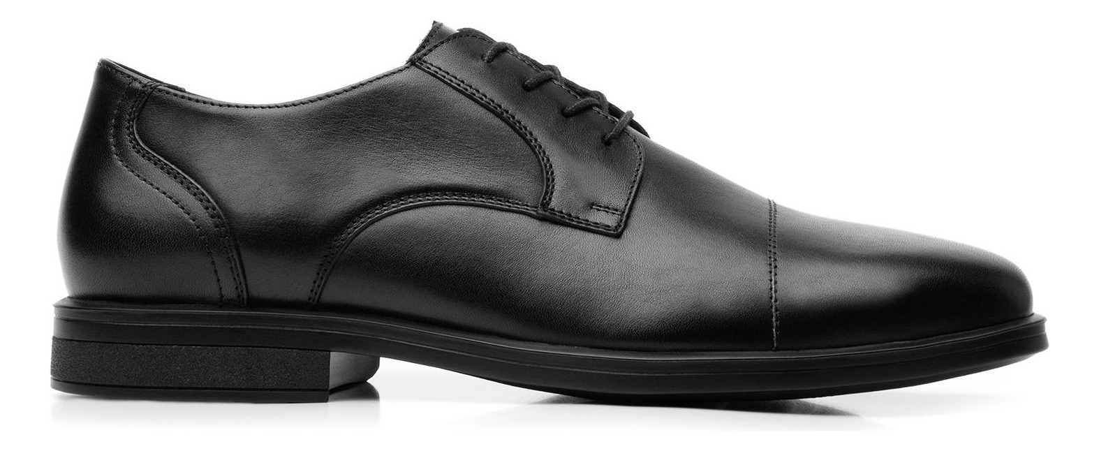 ZAPATO FLEXI HOMBRE CUERO COOK NEGRO - 2
