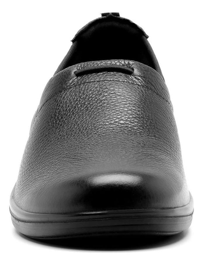 ZAPATO FLEXI MUJER CUERO CASTAÑA NEGRO - 4