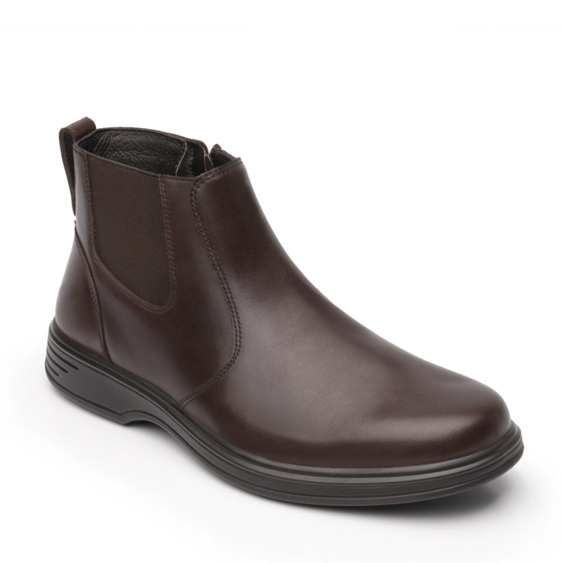 BOTIN FLEXI  HOMBRE QUILMES 59305 CAFÉ OSCURO - 2
