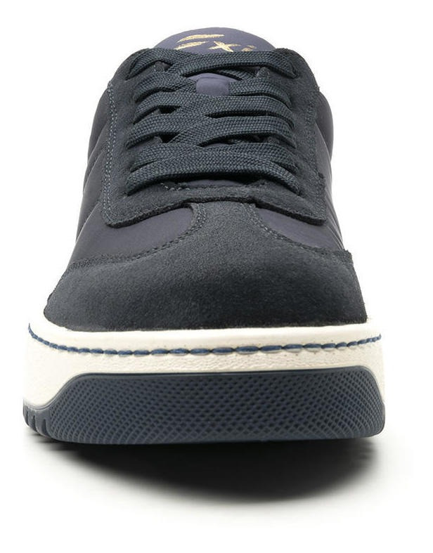 ZAPATILLAS MUJER FLEXI URBANAS AZUL CUERO JESSY 103505 - 5