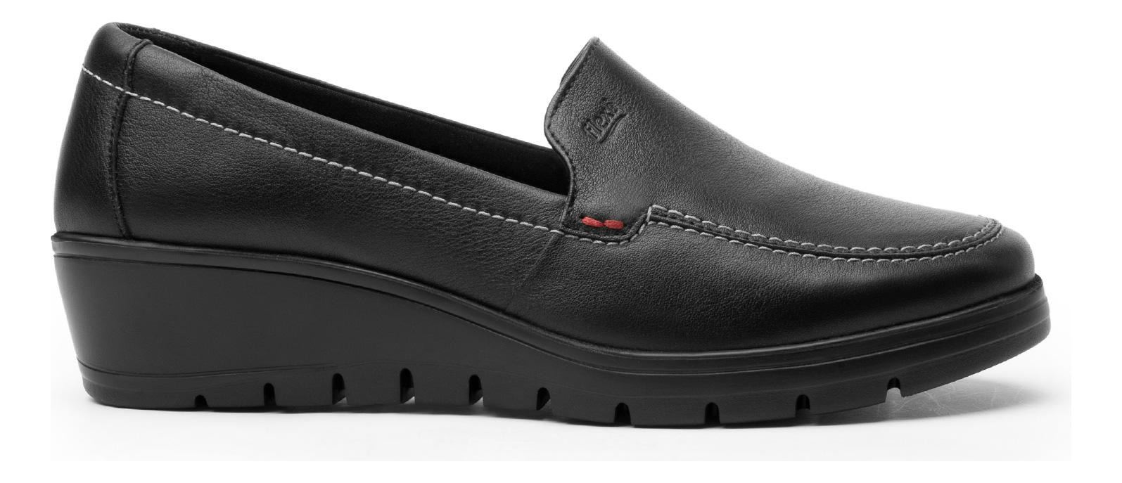 ZAPATO FLEXI MUJER CUERO CATALEYA NEGRO - 2