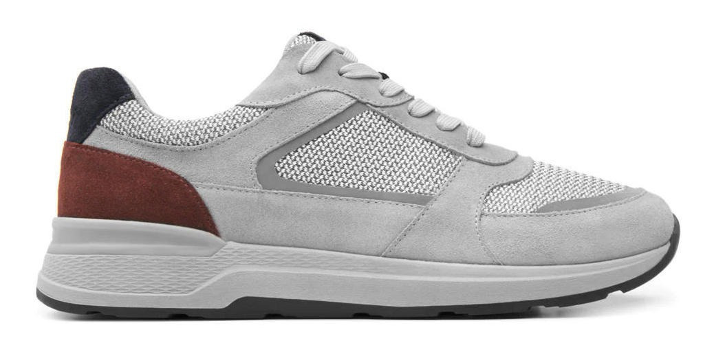 ZAPATILLAS HOMBRE FLEXI URBANAS GRIS FIJI 406903 - 2