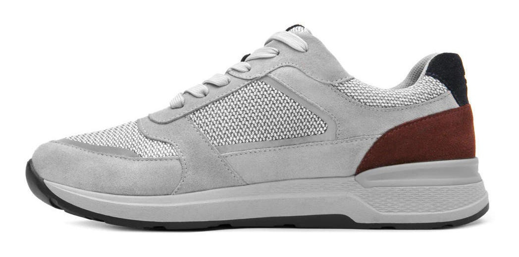 ZAPATILLAS HOMBRE FLEXI URBANAS GRIS FIJI 406903 - 3