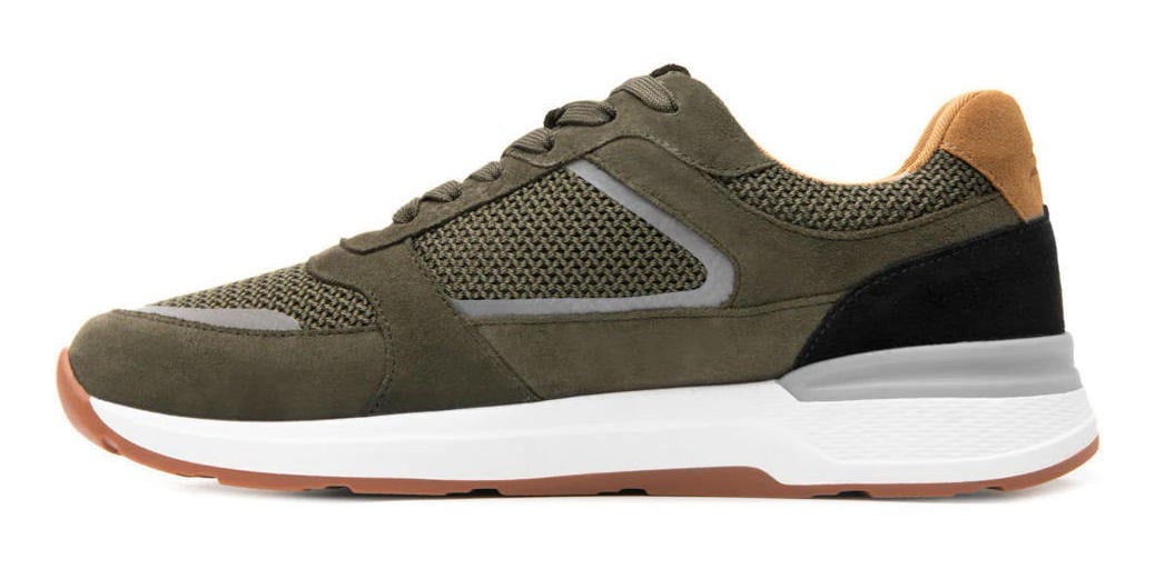 ZAPATILLAS HOMBRE FLEXI URBANAS OLIVA FIJI 406903 - 3