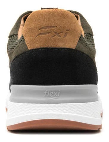 ZAPATILLAS HOMBRE FLEXI URBANAS OLIVA FIJI 406903 - 5
