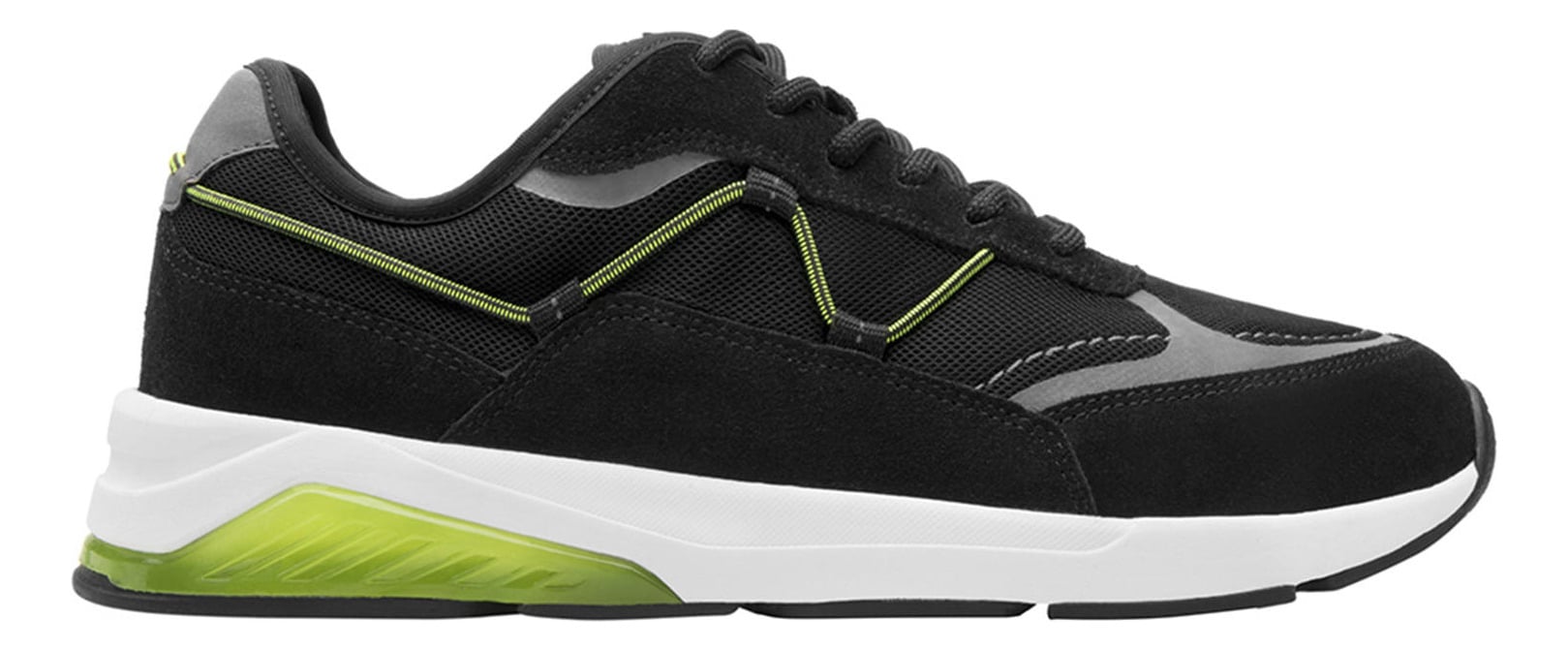 ZAPATILLAS HOMBRE FLEXI URBANAS NEGRO BORACAY - 1