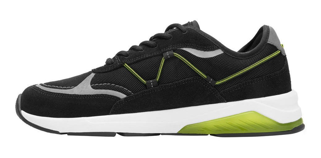 ZAPATILLAS HOMBRE FLEXI URBANAS NEGRO BORACAY - 3