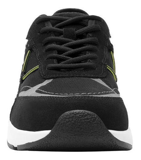 ZAPATILLAS HOMBRE FLEXI URBANAS NEGRO BORACAY - 4
