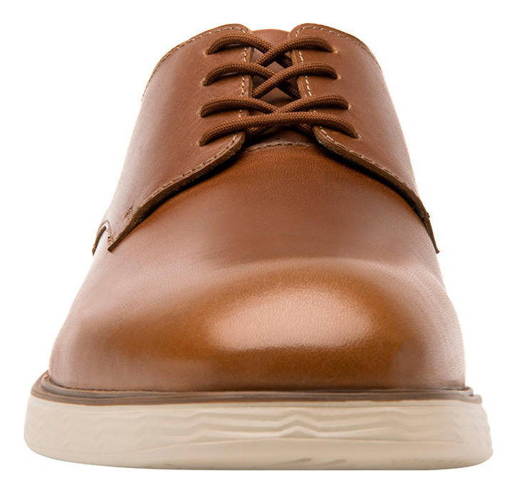 ZAPATO FLEXI HOMBRE CUERO TITANIUM CAFE - 4