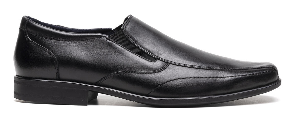 ZAPATO FLEXI HOMBRE CUERO SALAMANCA NEGRO - 3