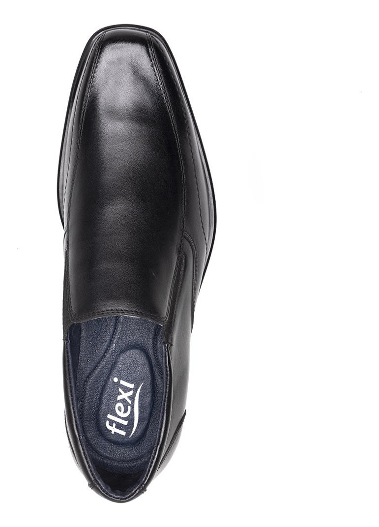 ZAPATO FLEXI HOMBRE CUERO SALAMANCA NEGRO - 7