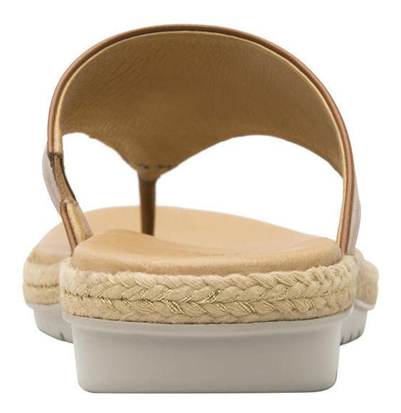 SANDALIAS MUJER FLEXI CUERO CAFÉ PEONIA - 7