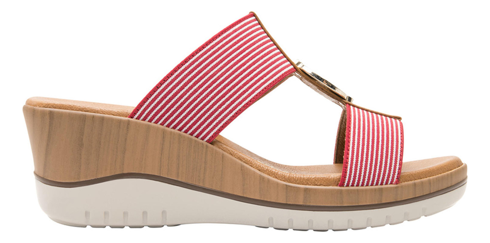 SANDALIAS MUJER FLEXI ROJO EMILY - 1