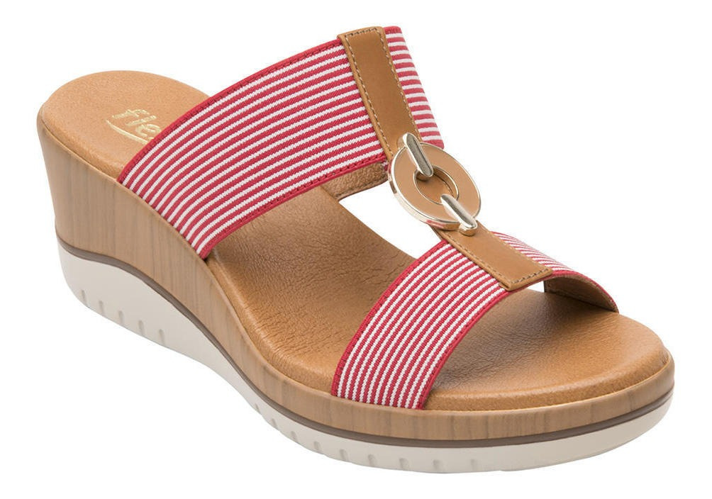 SANDALIAS MUJER FLEXI ROJO EMILY - 2