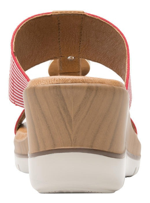 SANDALIAS MUJER FLEXI ROJO EMILY - 5