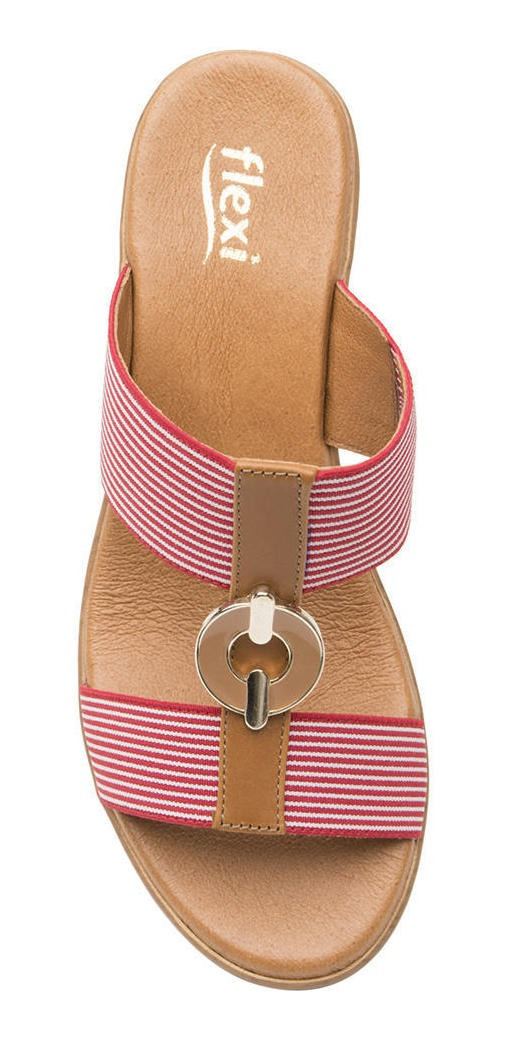 SANDALIAS MUJER FLEXI ROJO EMILY - 7
