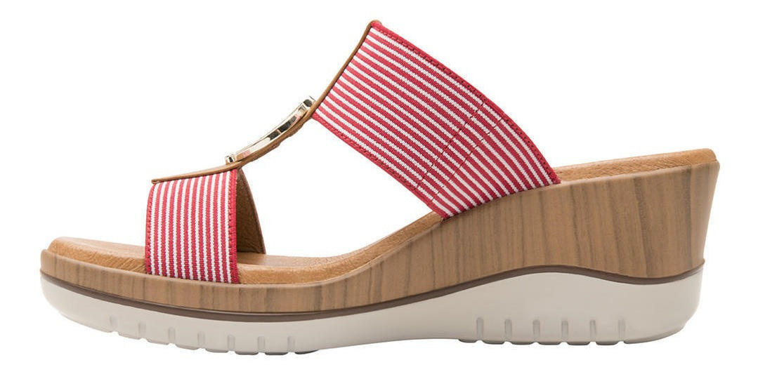 SANDALIAS MUJER FLEXI ROJO EMILY - 8