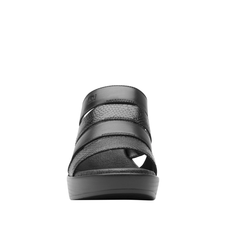SANDALIAS MUJER FLEXI CUERO LORY 102911NEGRO - 5