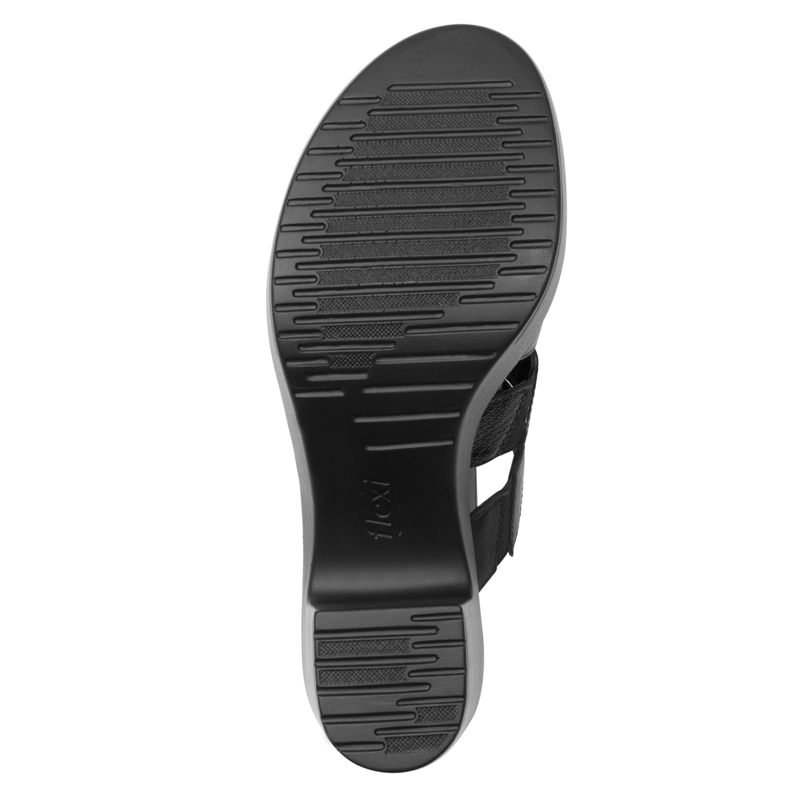 SANDALIAS MUJER FLEXI CUERO LORY 102911NEGRO - 8