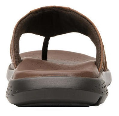 SANDALIAS HOMBRE FLEXI CUERO CAFÉ ODIN - 4