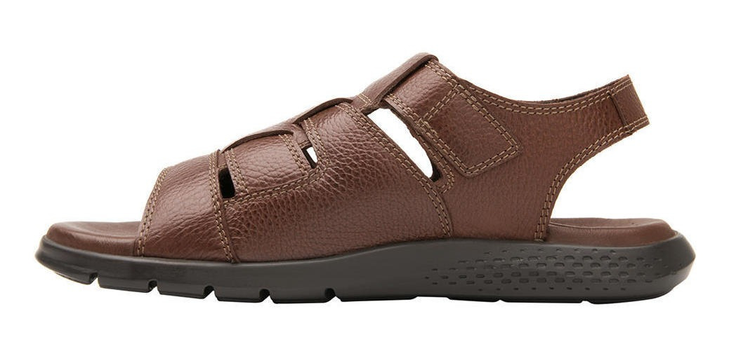SANDALIAS HOMBRE FLEXI CUERO ODIN 400012CAOBA - 5