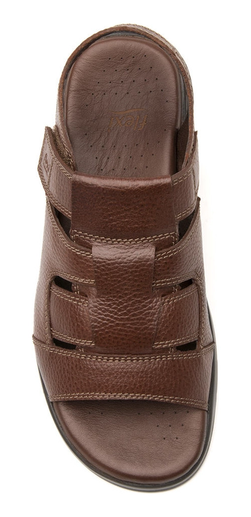 SANDALIAS HOMBRE FLEXI CUERO ODIN 400012CAOBA - 8