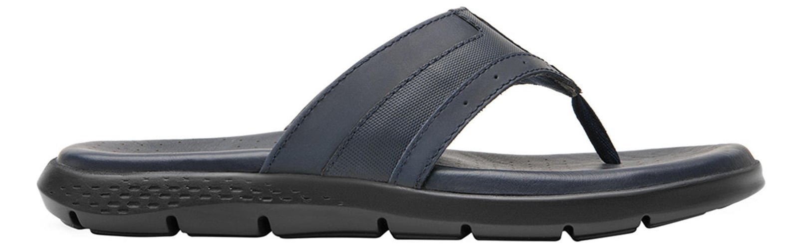 SANDALIAS HOMBRE FLEXI CUERO AZUL ODIN - 1