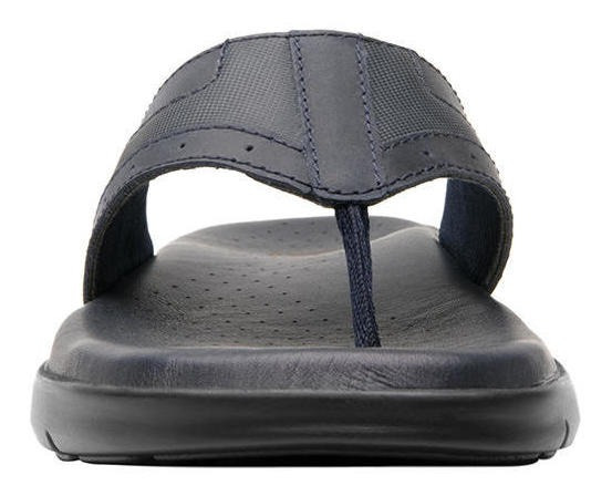 SANDALIAS HOMBRE FLEXI CUERO AZUL ODIN - 4