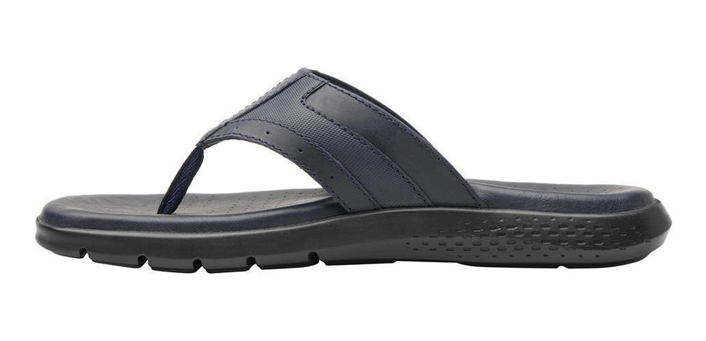 SANDALIAS HOMBRE FLEXI CUERO AZUL ODIN - 5
