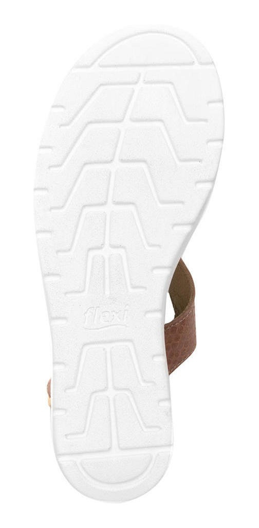 SANDALIAS MUJER FLEXI CUERO ROSA FETUCCINI - 5