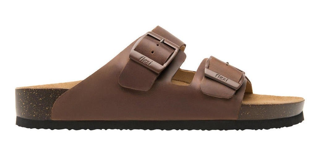 SANDALIAS HOMBRE FLEXI CUERO MARRAKECH 404203MARRON - 8